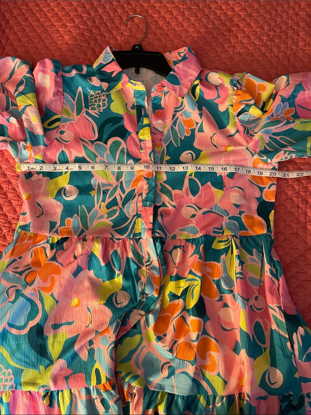 Floral Print Baby Doll Dress - Picture 9 of 10